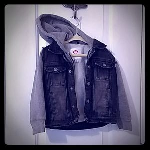 Appaman denim hoodie jacket 4T